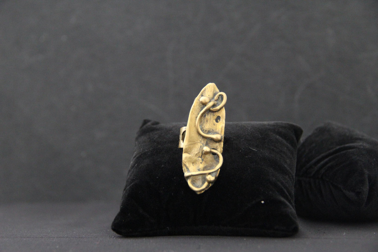 Adjustable Point Finger Adjustable Bronze Ring