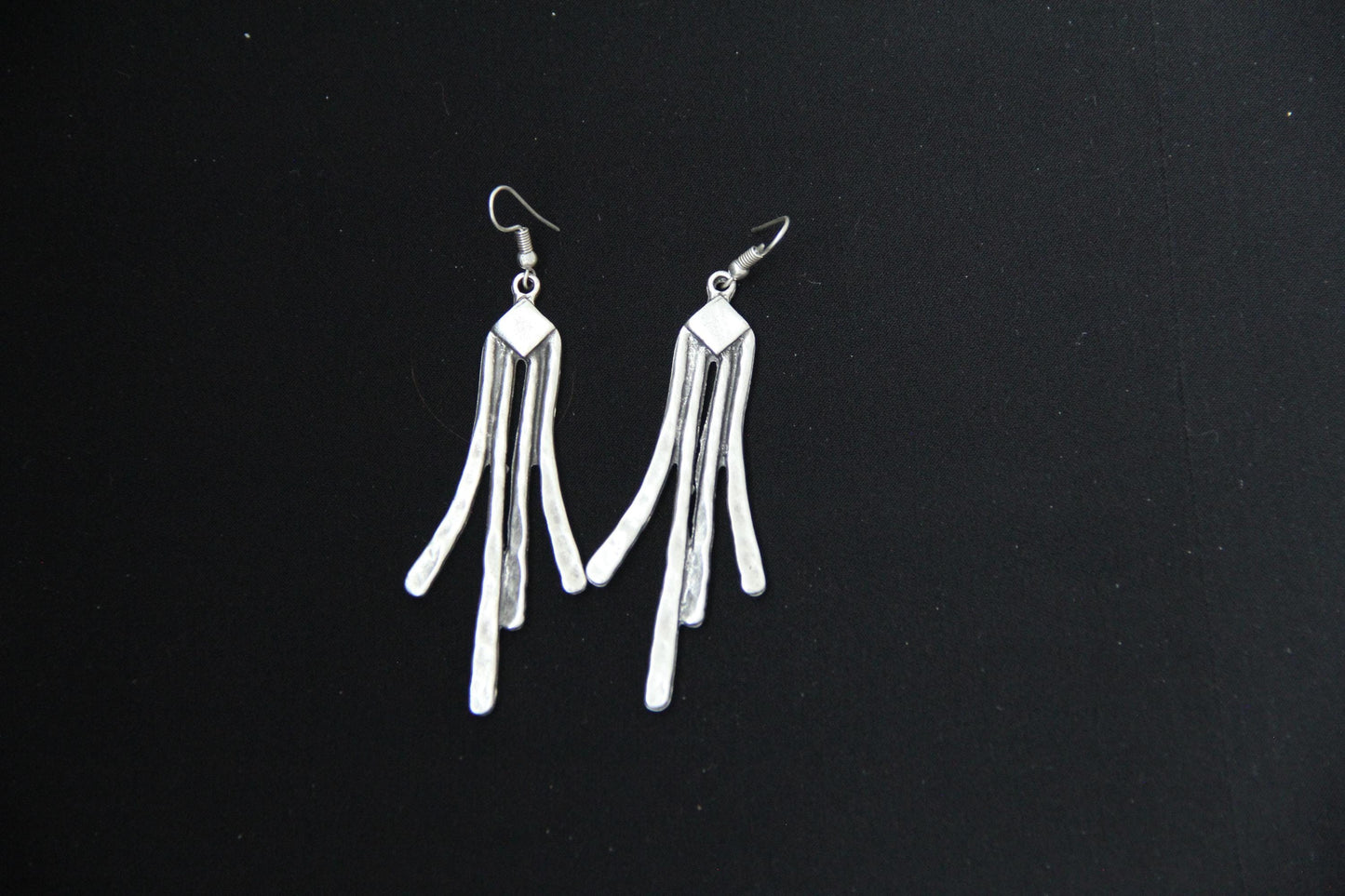 Silver Long Dangle Earring
