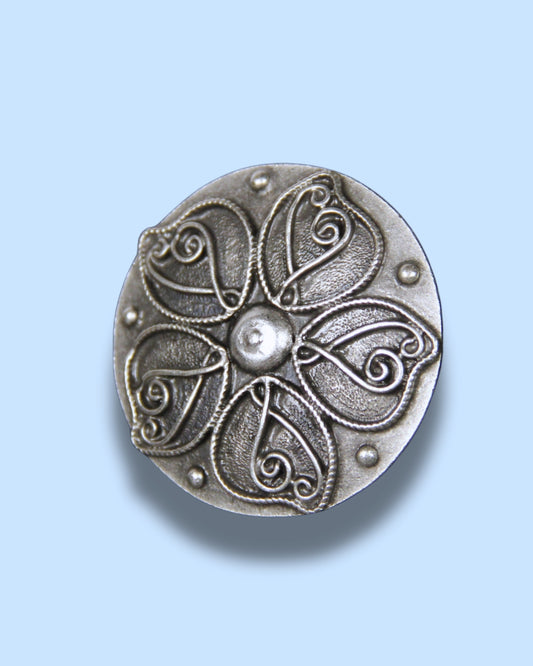 Maximalist Silver Ring Adjustable Unique Handmade Statement Jewelry Gift Idea for Big Jewelry Lovers Stackable Rings