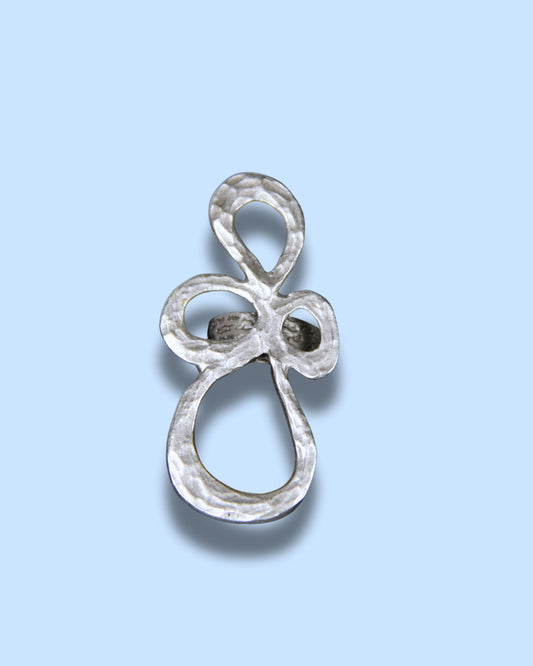 Silver Ring Maximalist Style Unique Elegant Bold Jewelry