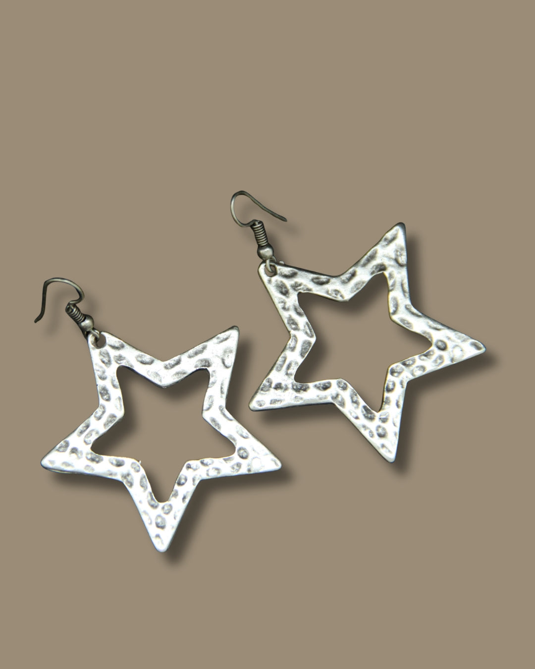 Star Silver Earring