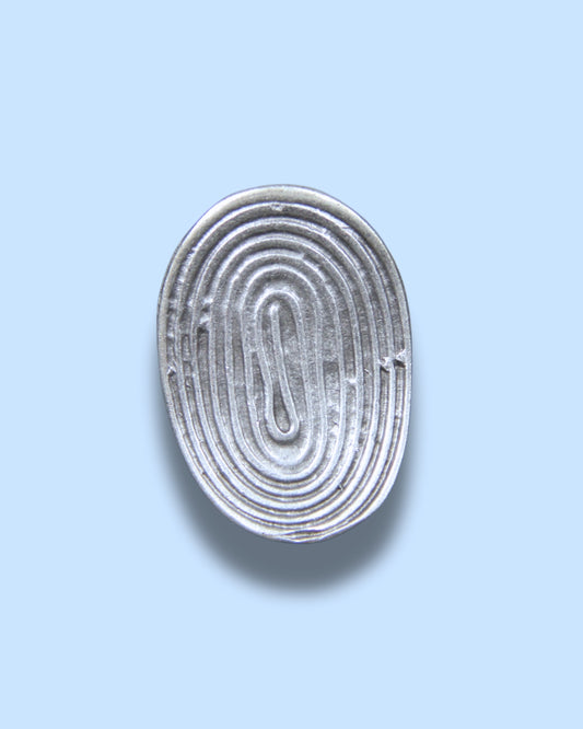 Silver Ring Geometric Unique Bold Statement Jewelry