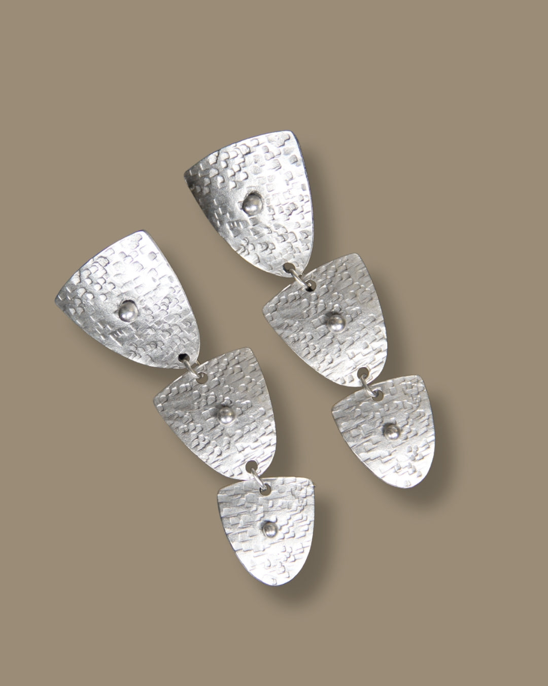 Abstract Large Statement Earring