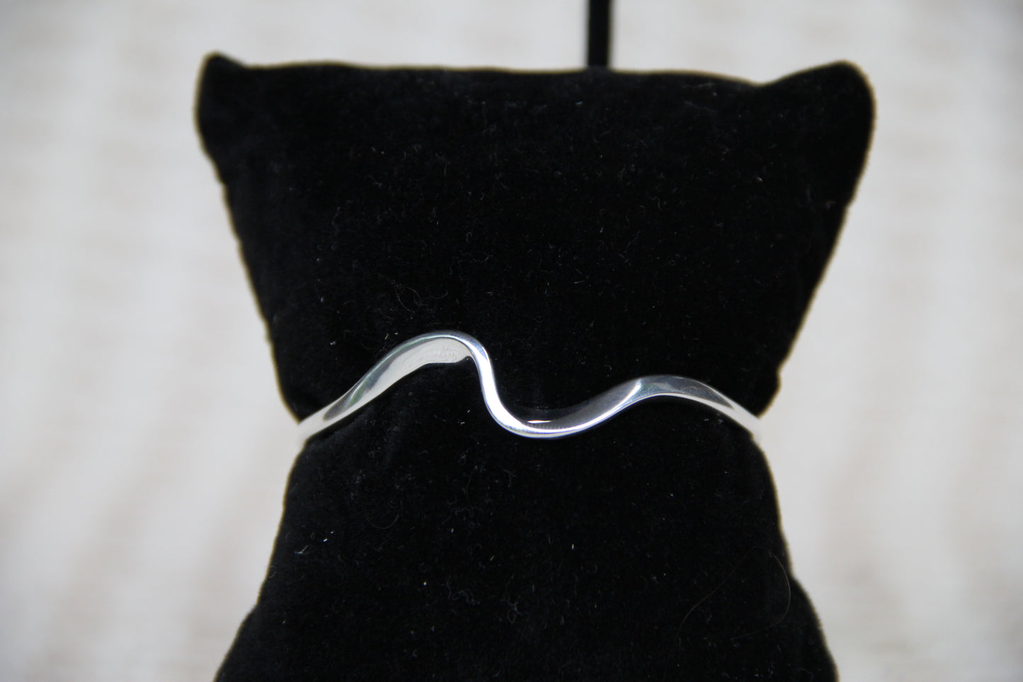 925 Sterling Silver Wave Cuff Bracelet