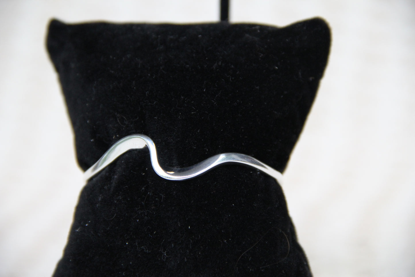 925 Sterling Silver Wave Cuff Bracelet