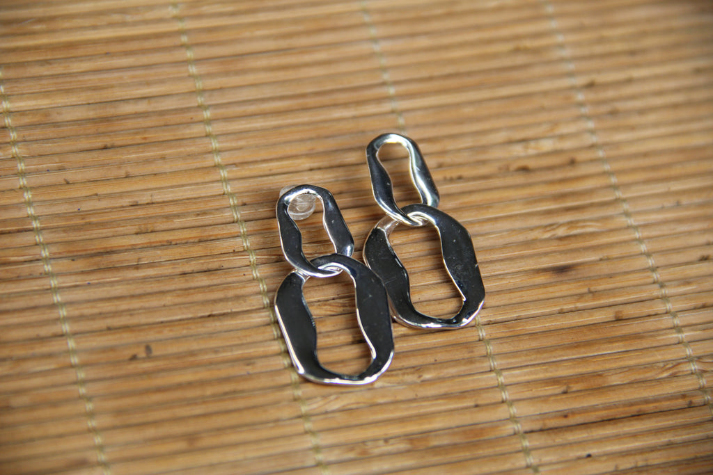 925 Sterling Silver Drop Earring Statement Jewelry