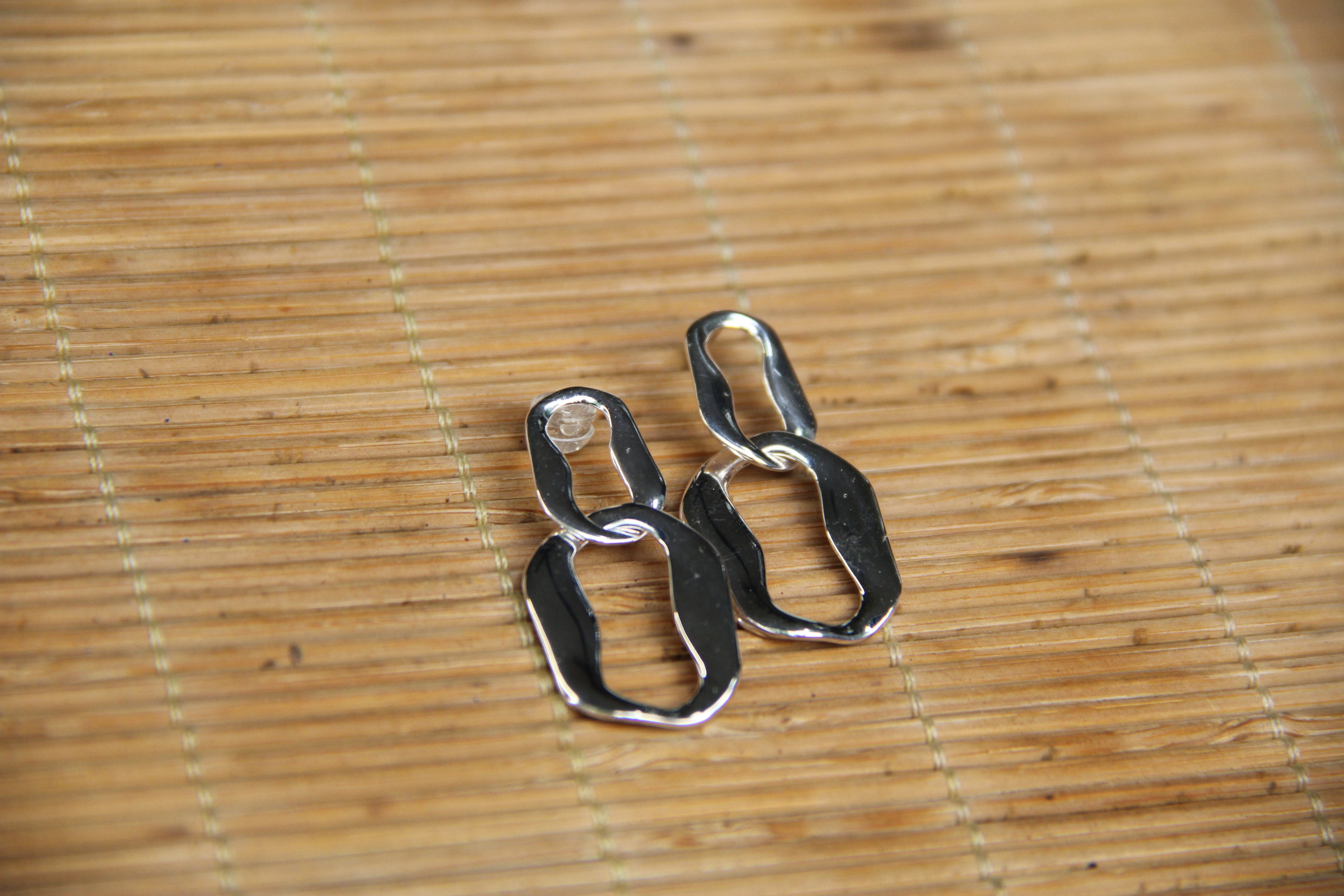 925 Sterling Silver Drop Earring Statement Jewelry