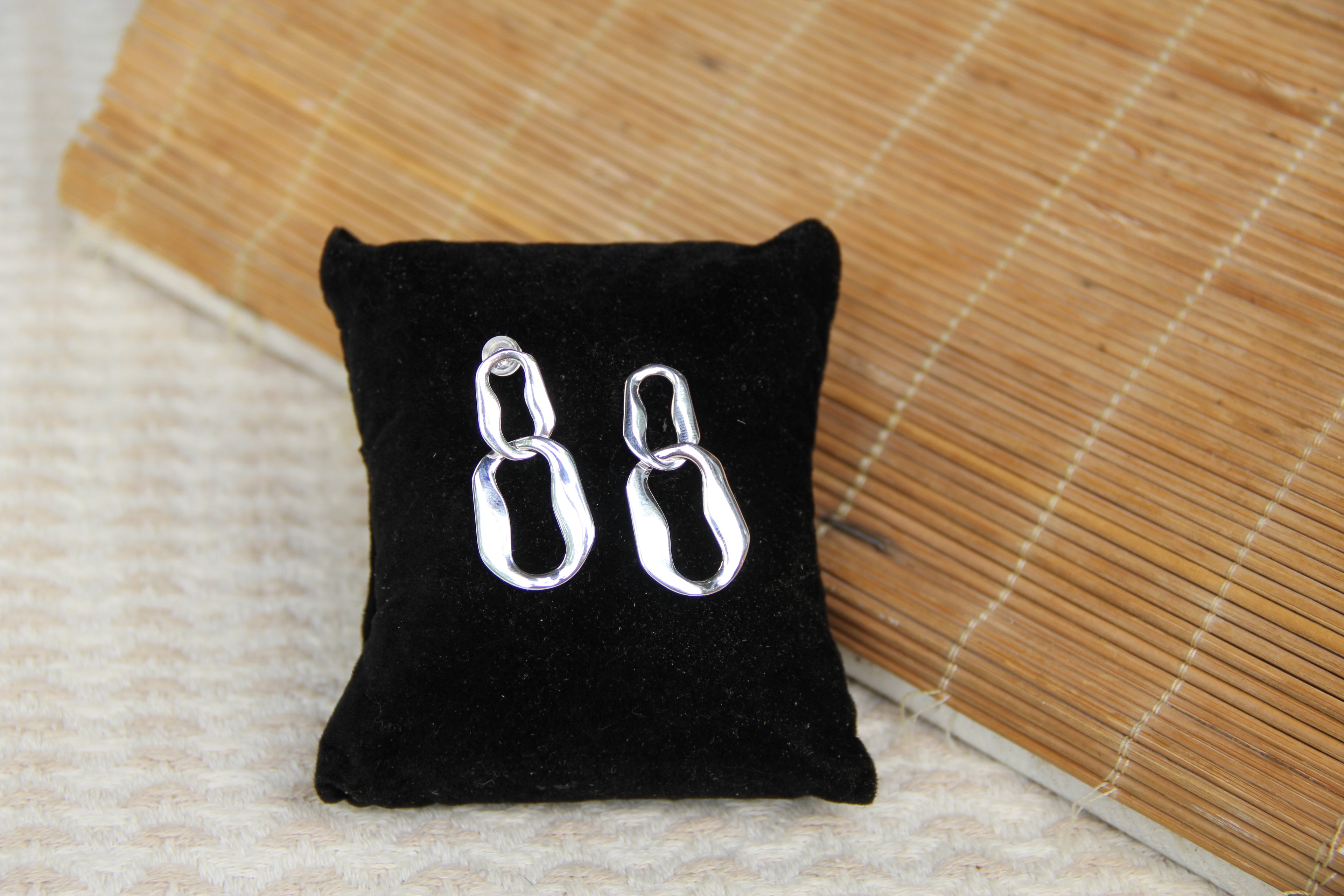 925 Sterling Silver Drop Earring Statement Jewelry