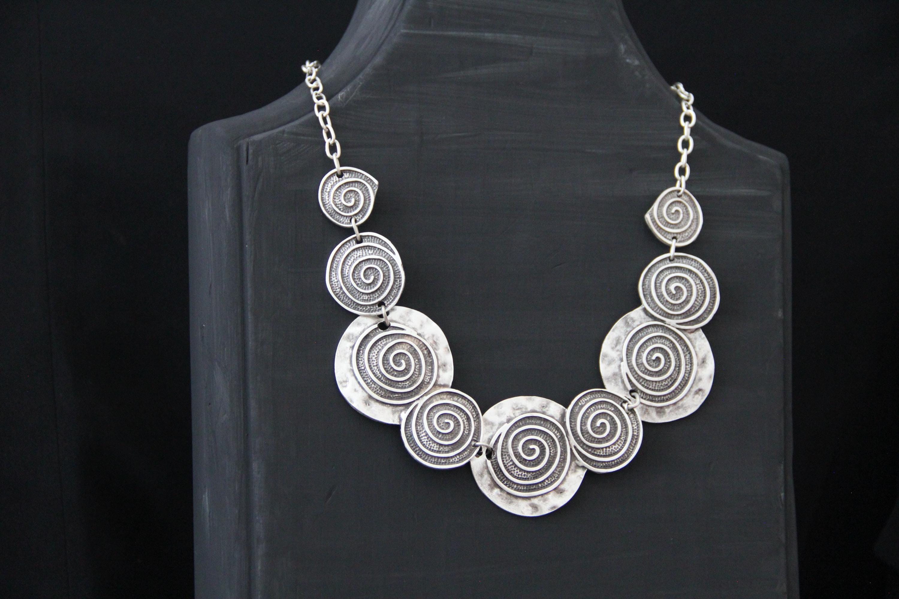 Handmade Bohemian Style Necklace – Unique Boho Chic Statement Jewelry, Unisex Accessory, Gift Idea for Her or Him