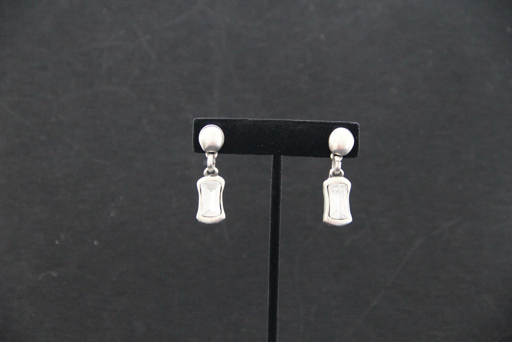 Dangle Handmade Earring with Stone
