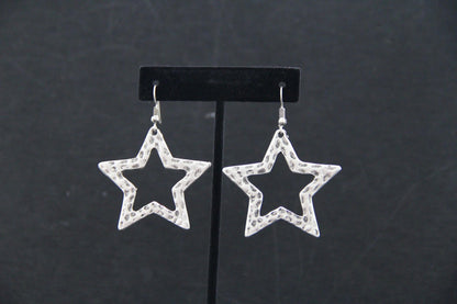 Star Silver Earring