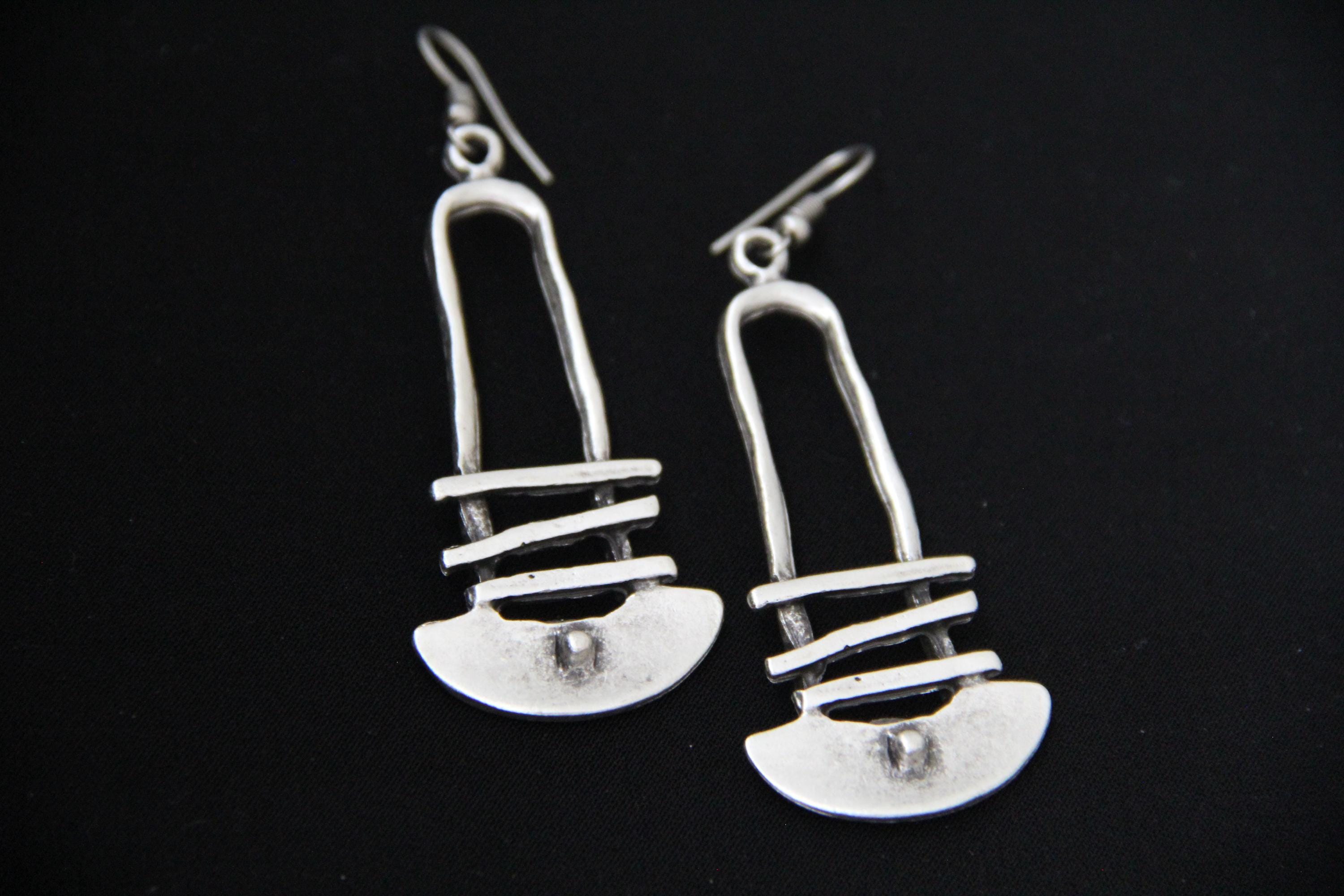 Bohemian Geometric Handmade Earrings