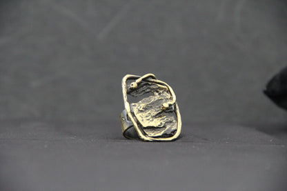 Large Statement Bronze Ring