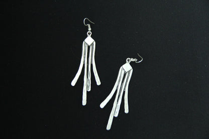 Silver Long Dangle Earring