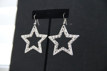 Star Silver Earring