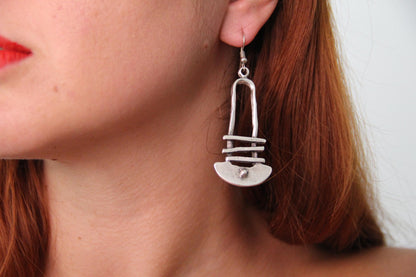 Bohemian Geometric Handmade Earrings