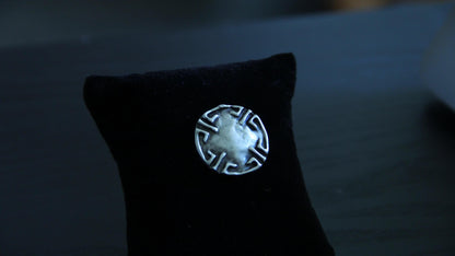 Adjustable Big Boho Silver Ring