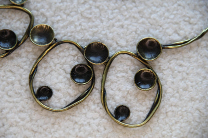 Bronze Statement Vintage Style Necklace