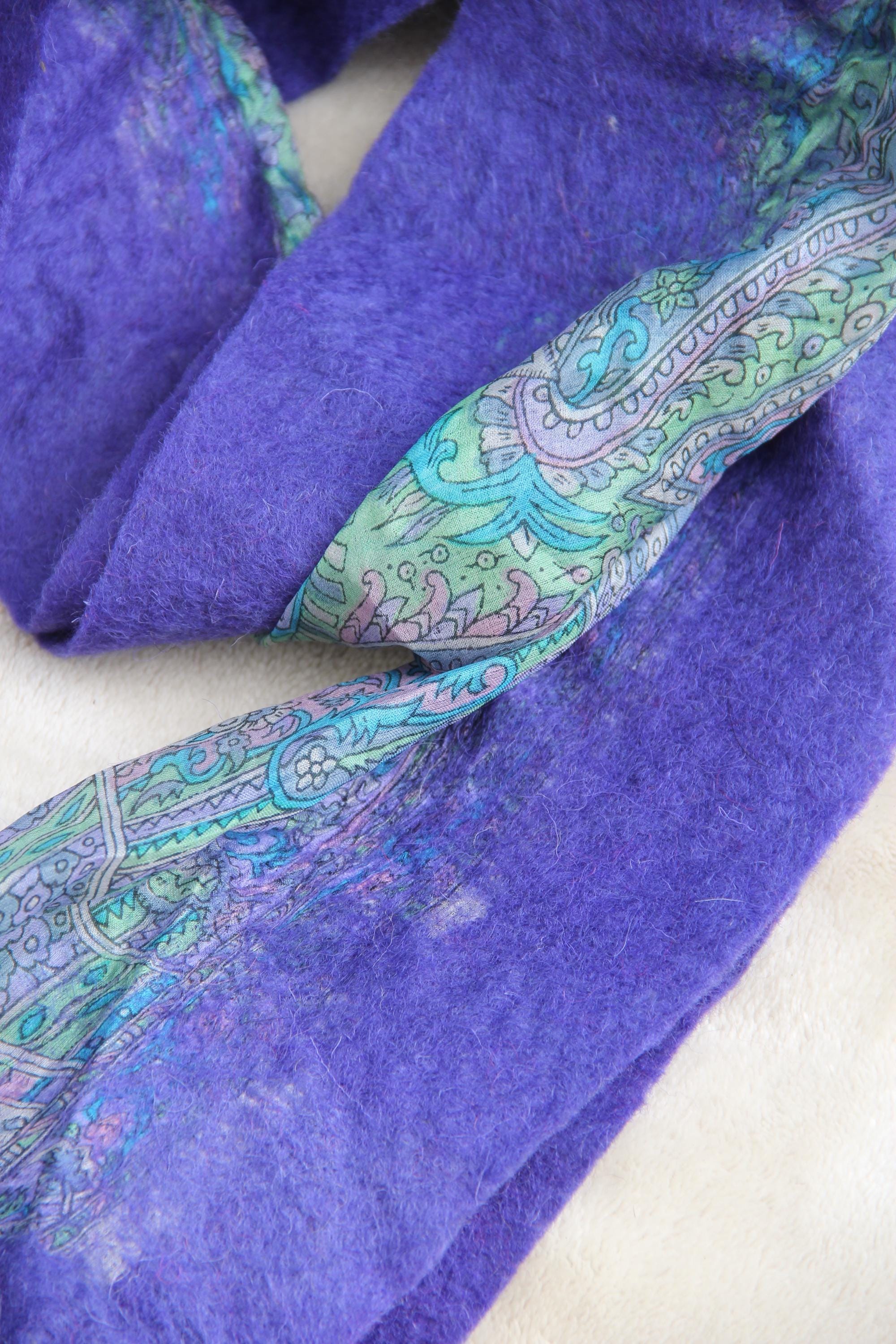 Silk Wool Long Boho Chic Style Accessory
