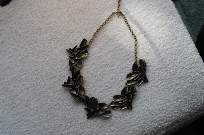 Bronze Statement Vintage Style Necklace