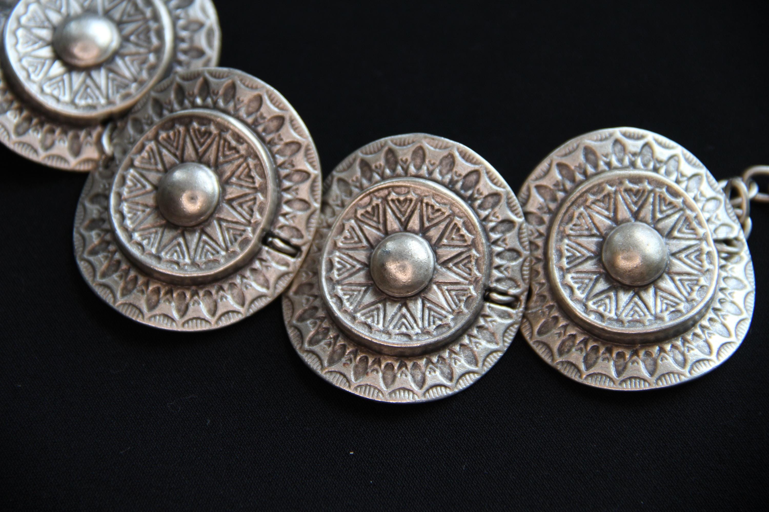 Silver Adjustable Ethnic Silver Timeless Bracelet