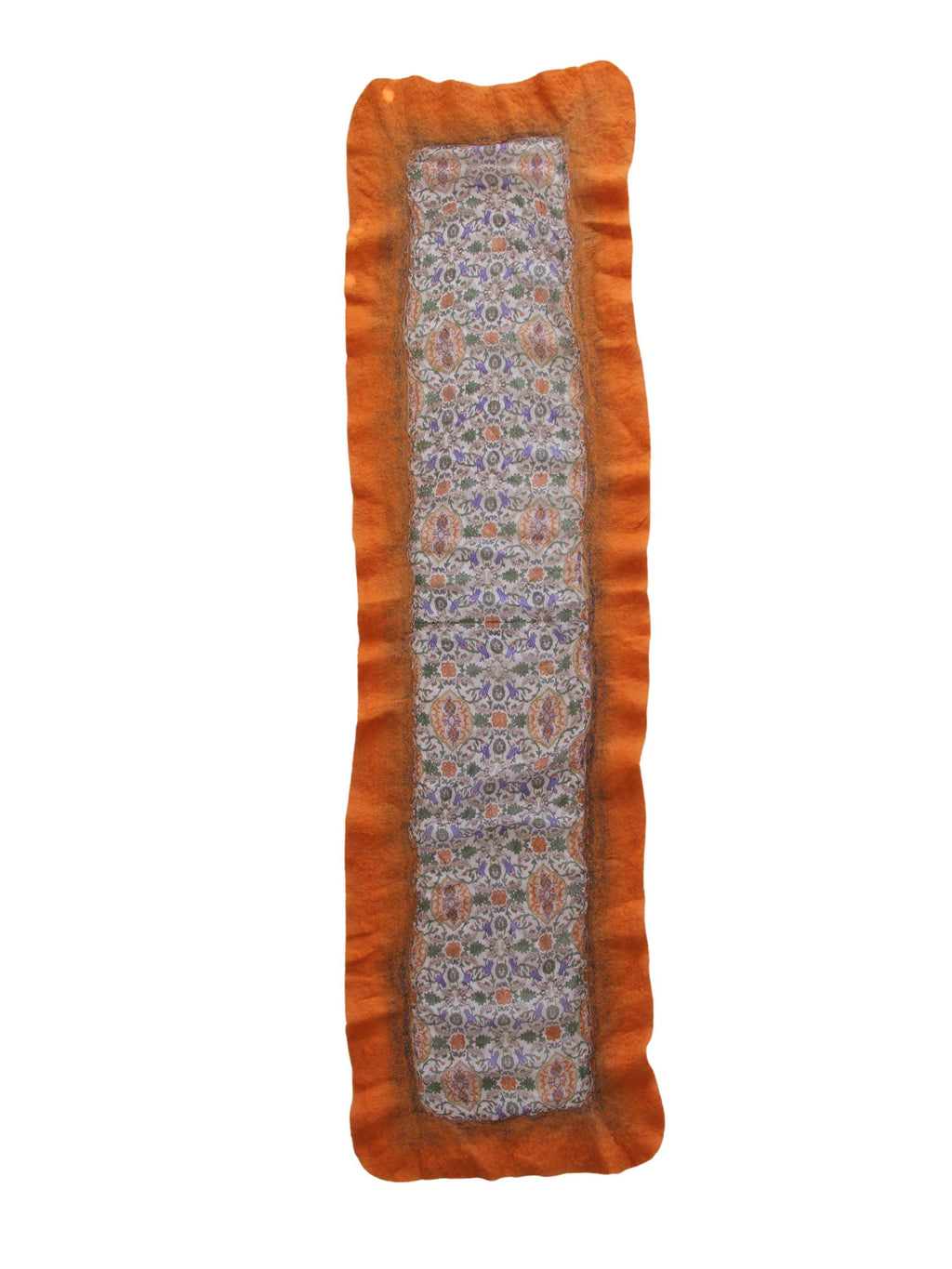 Large Boho Chic Style Silk Wool Scarf