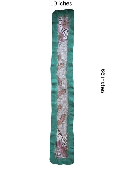 Silk Wool Wrap Boho Chic Wrap