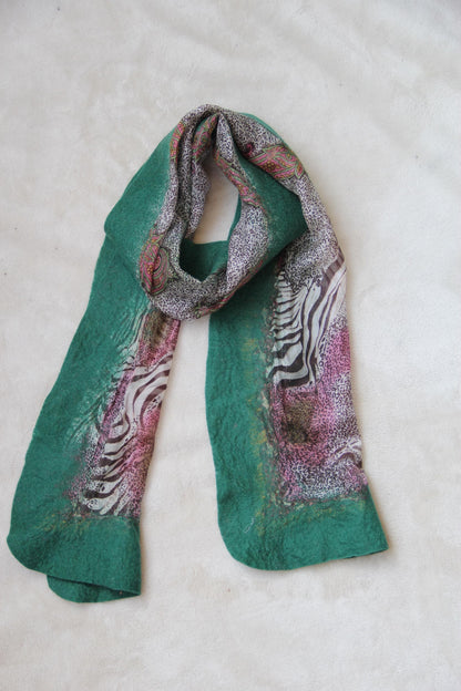Silk Wool Wrap Boho Chic Wrap