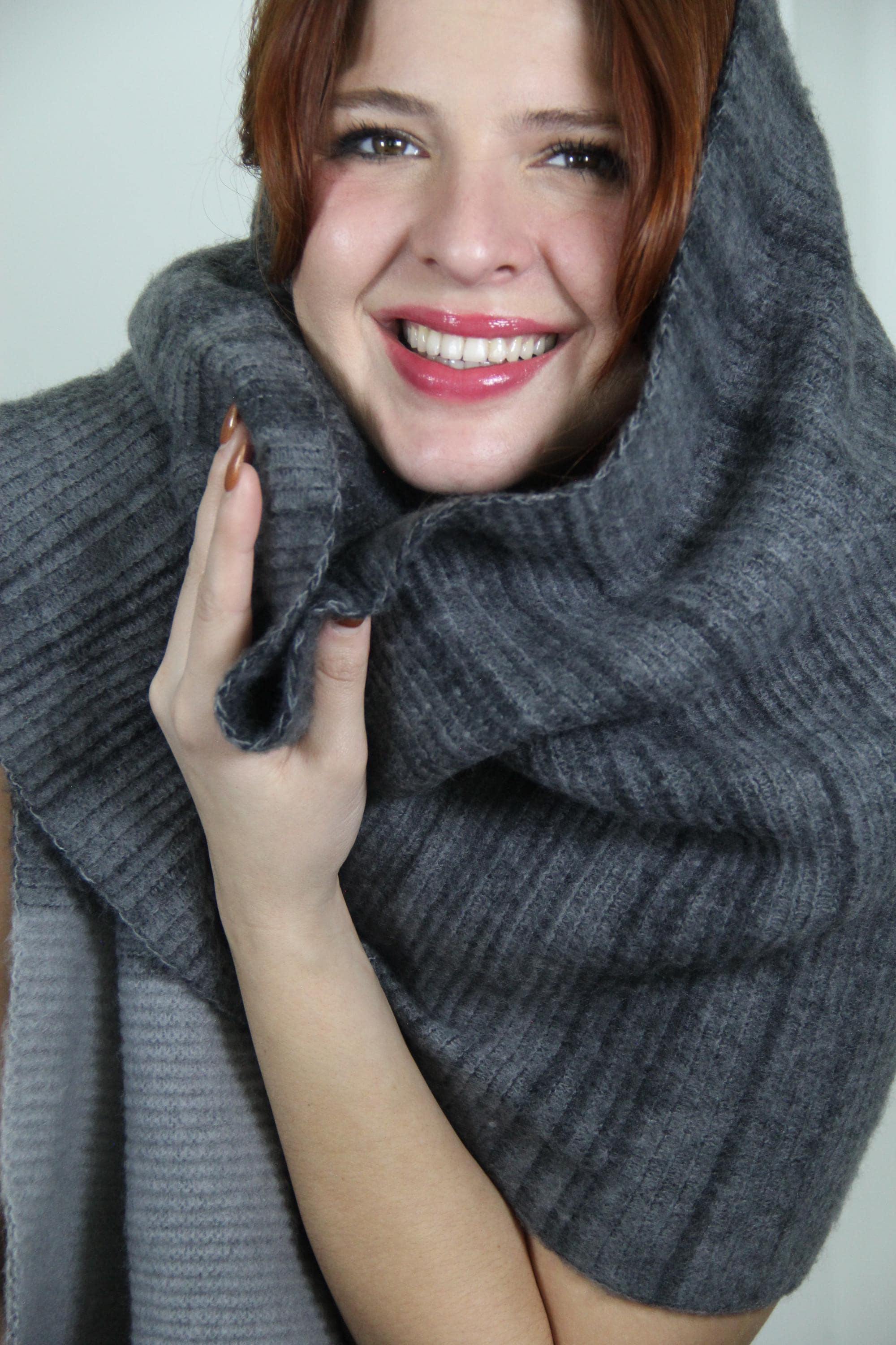 Minimalist Color Block Chic Blanket Scarf
