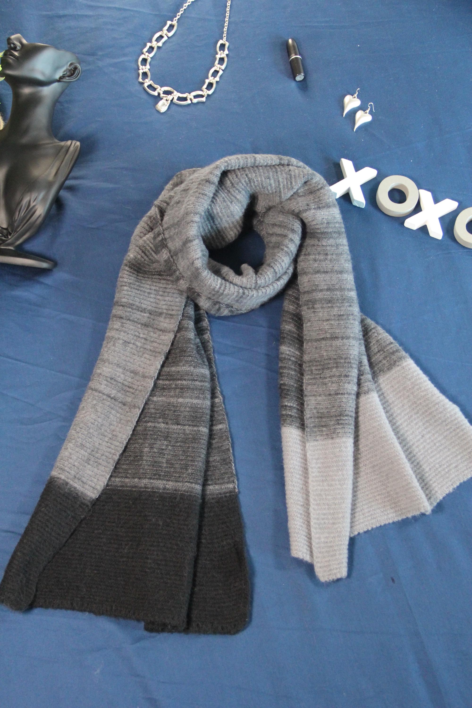 Minimalist Color Block Chic Blanket Scarf