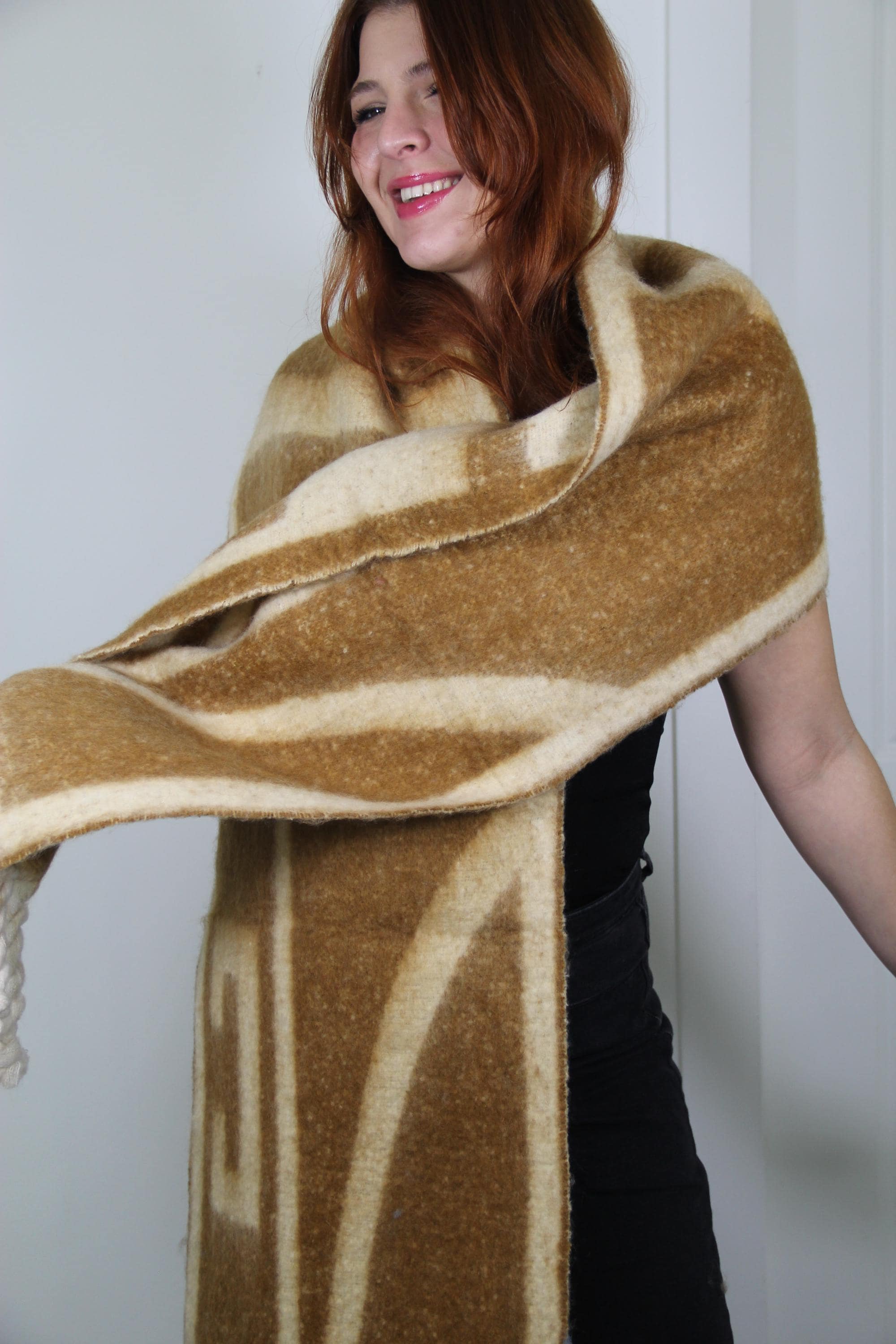 Modern Abstract Pattern Blanket Scarf