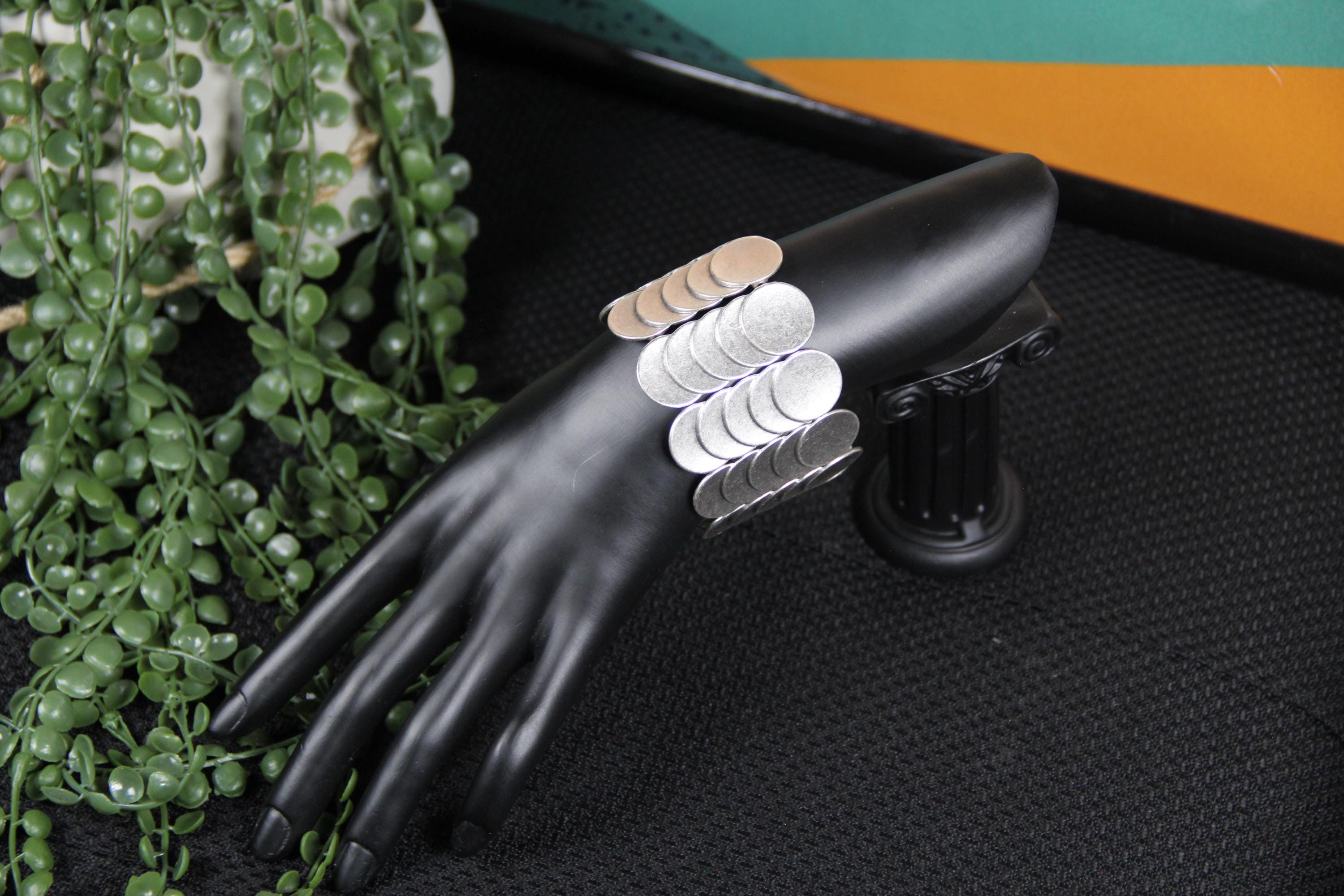 Cuff Slip On Silver Bracelet