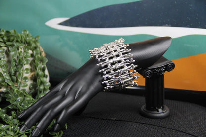 Cuff Silver Slip On Bracelet