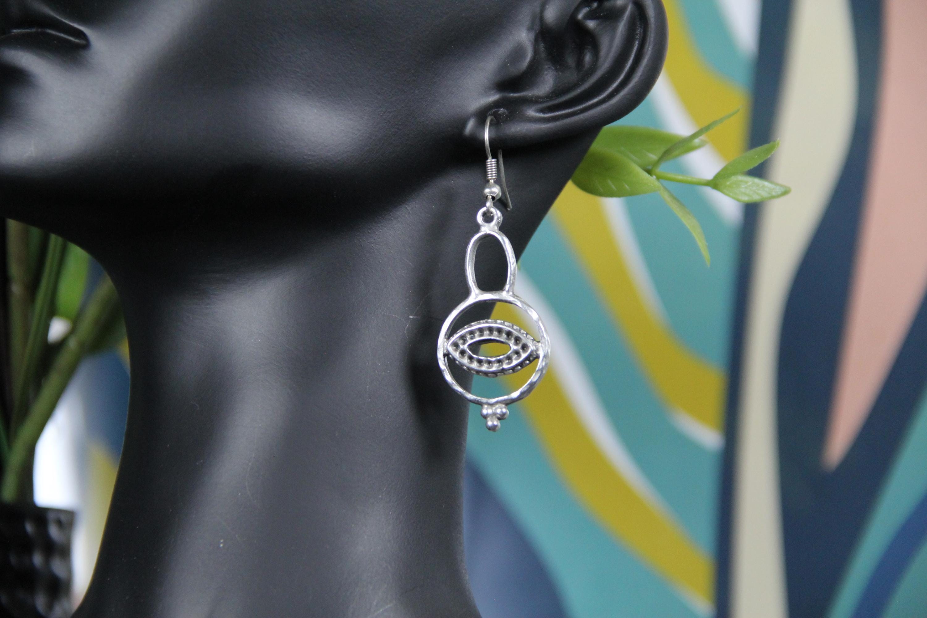 Evil Eye Statement Earring