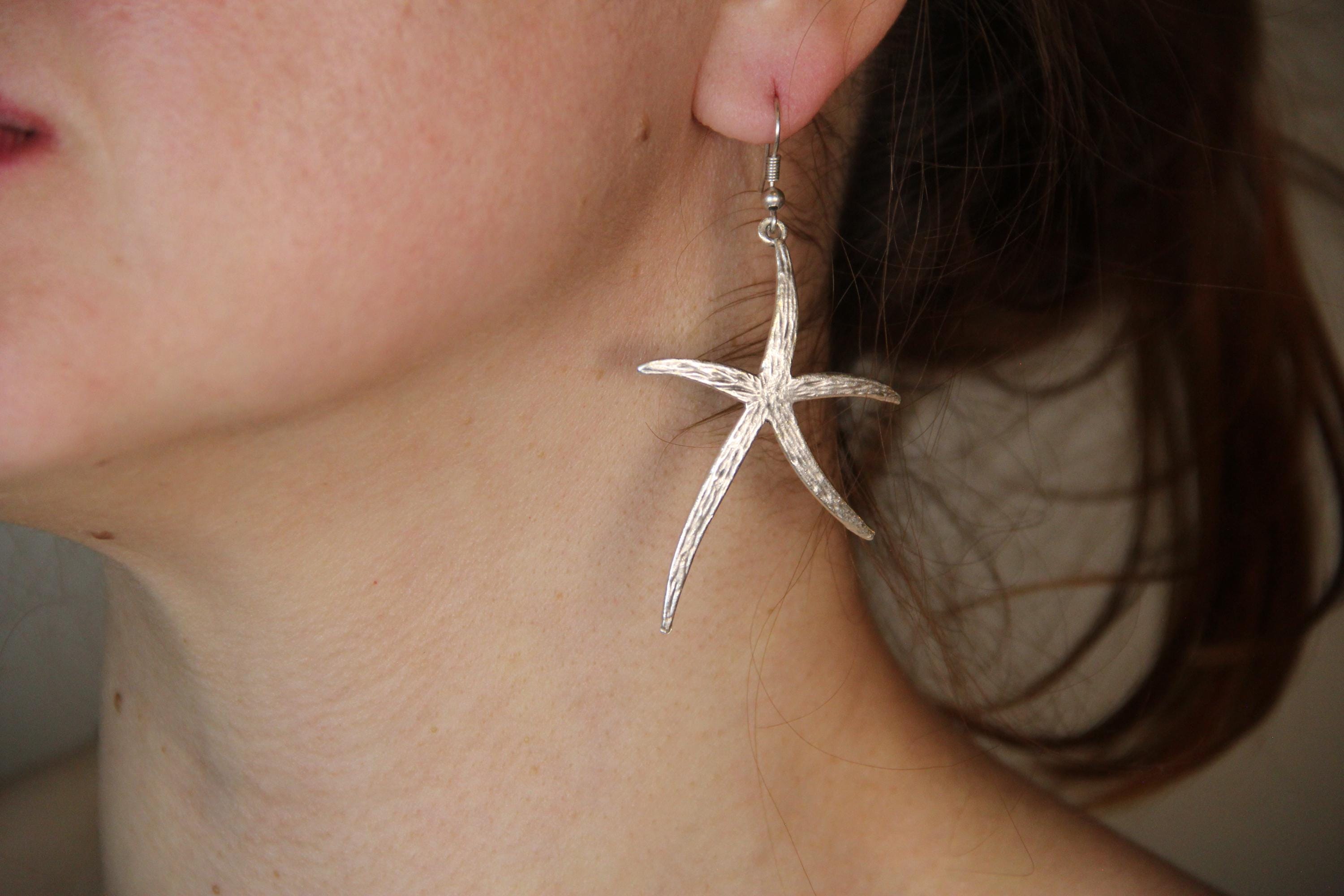 Earring Handmade Star Statement Earring