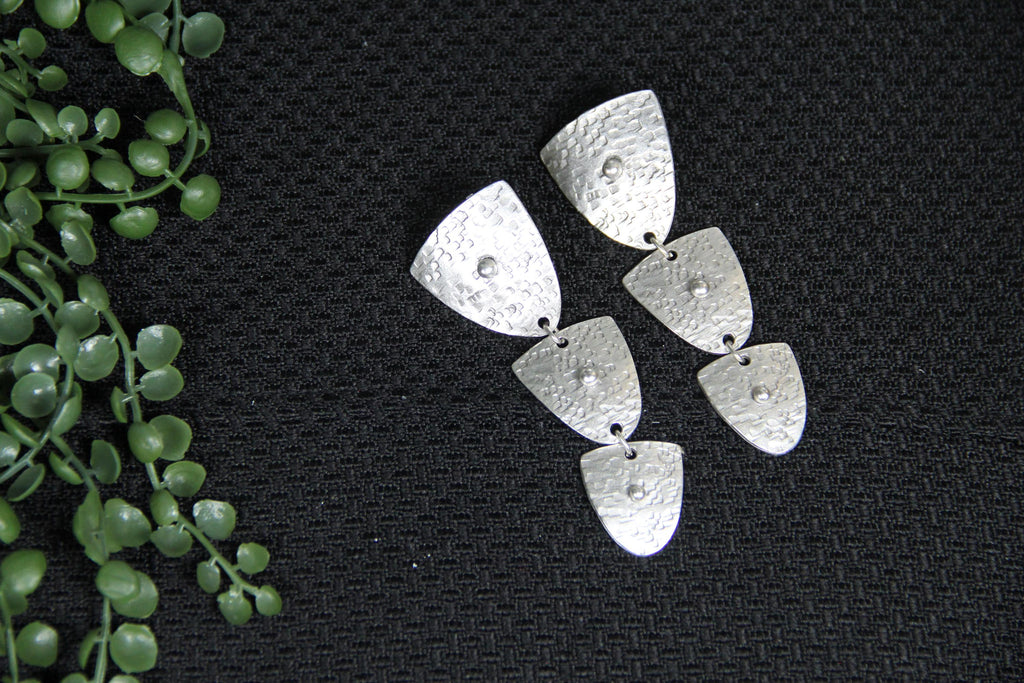 Abstract Large Statement Earring