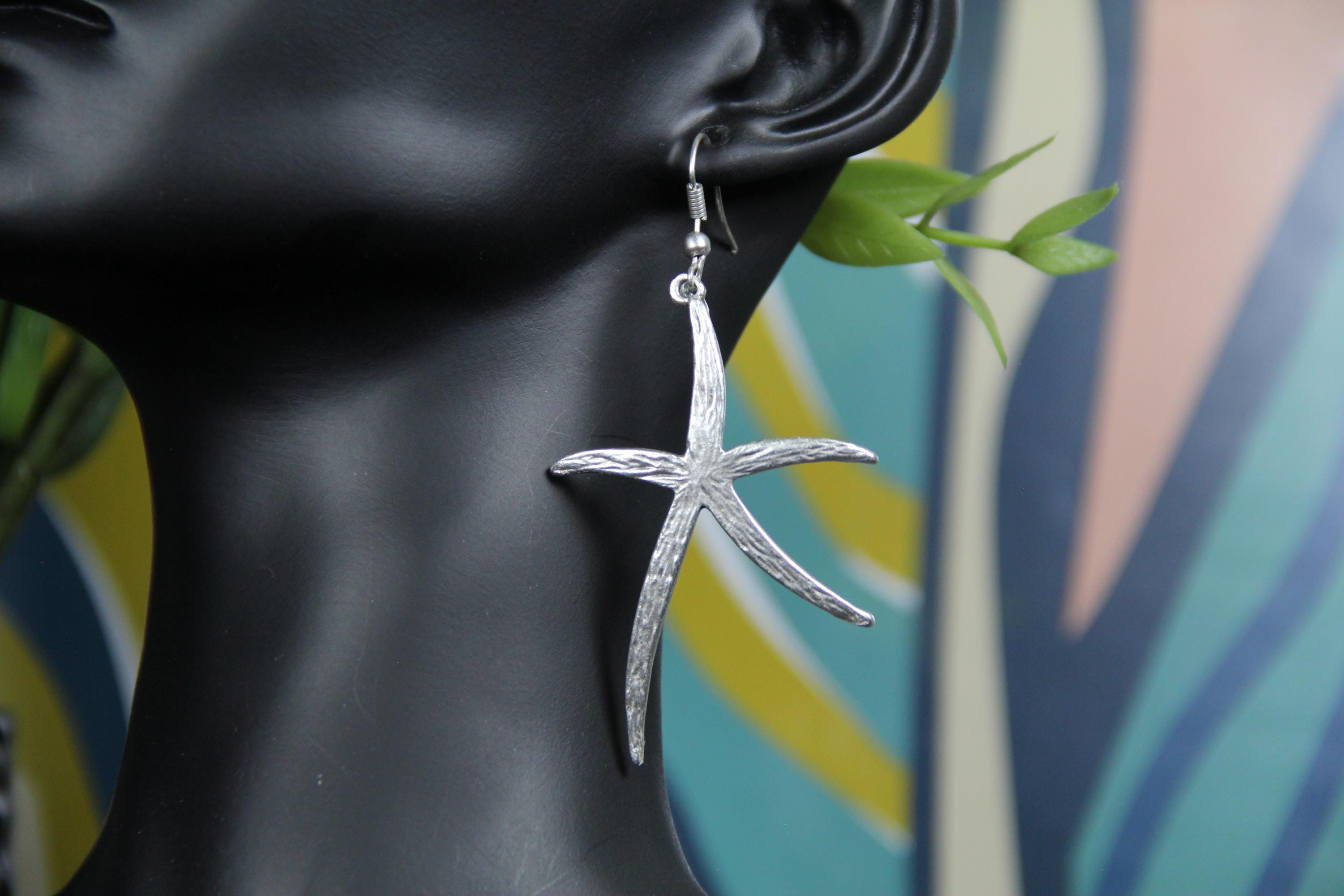 Earring Handmade Star Statement Earring