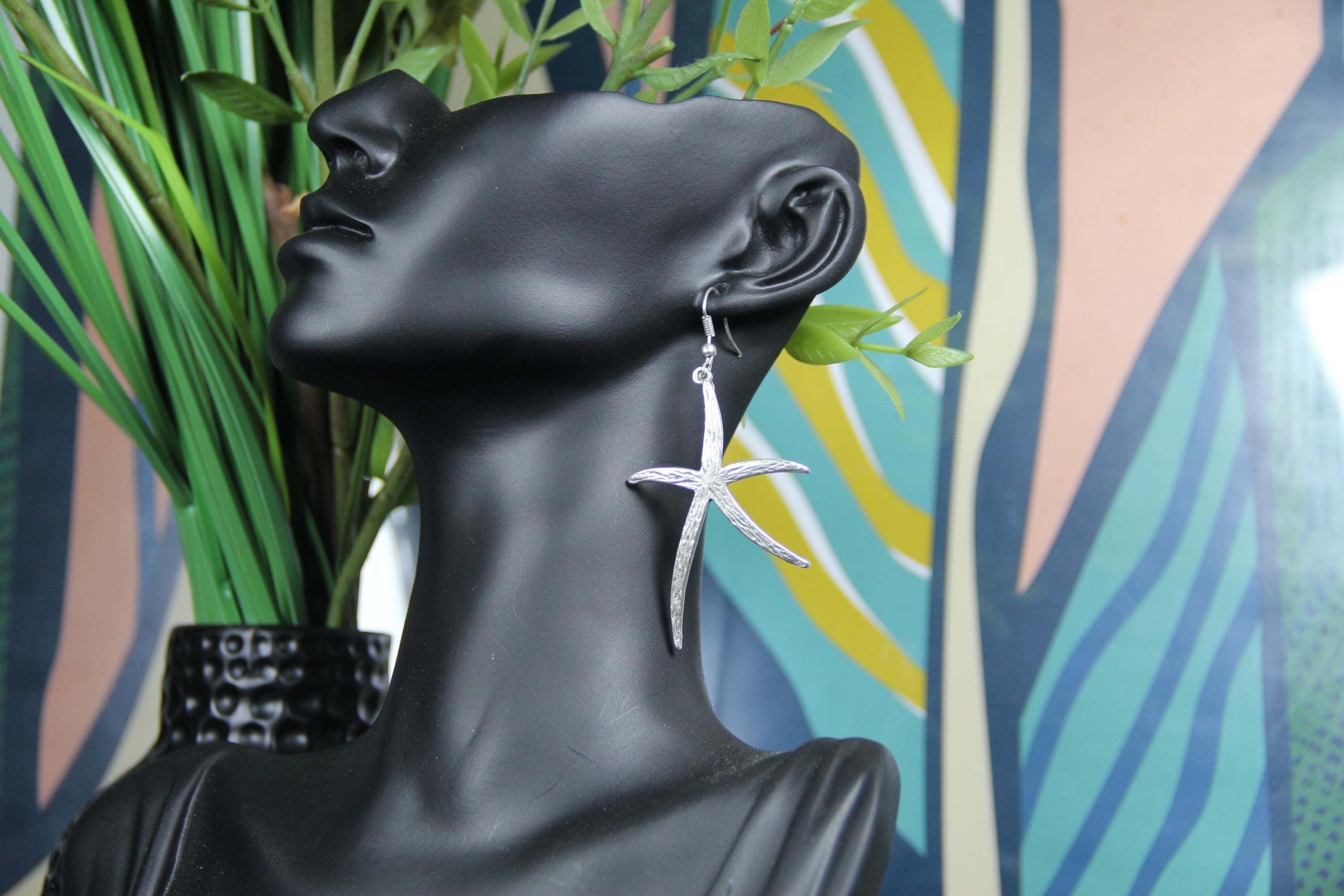Earring Handmade Star Statement Earring