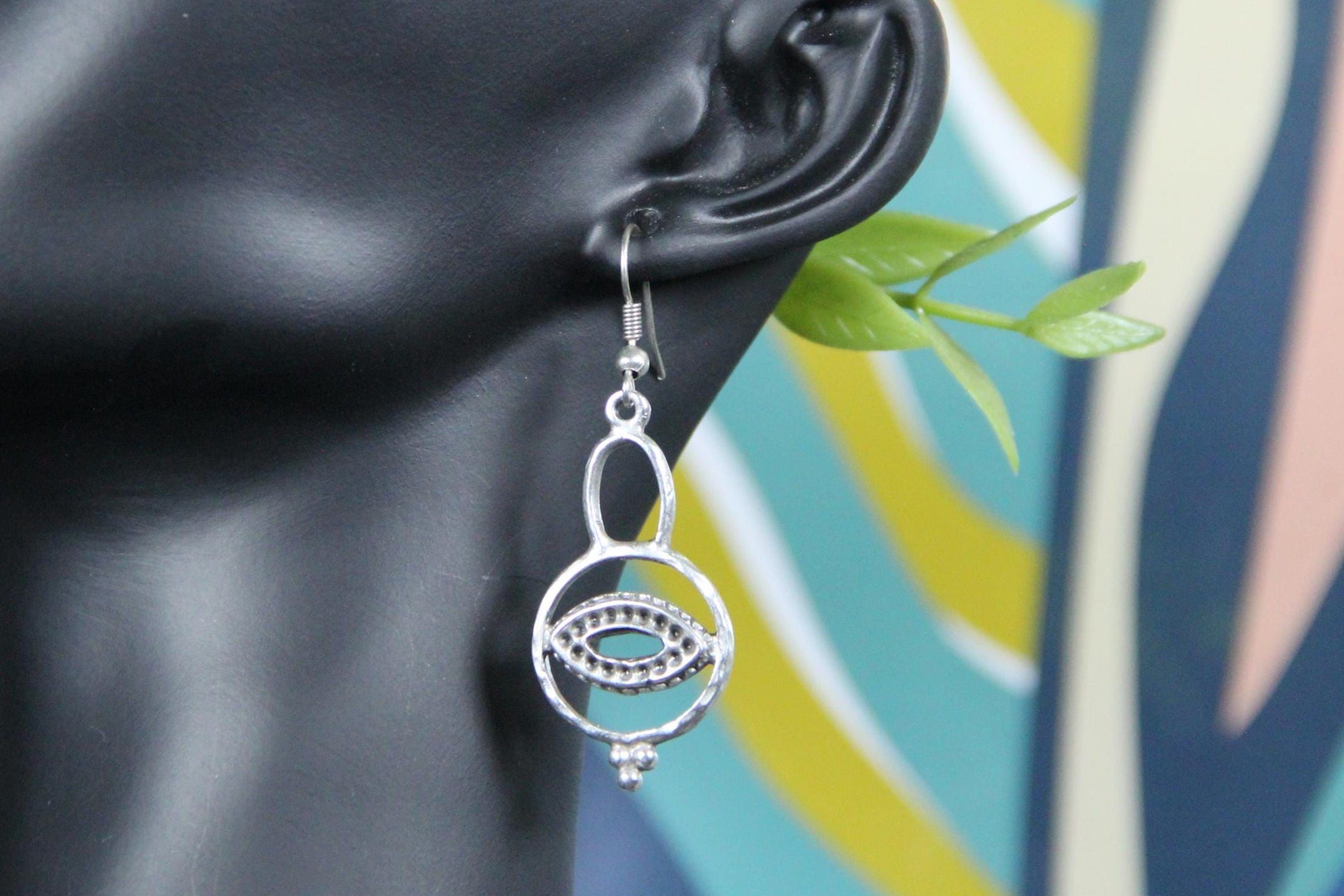 Evil Eye Statement Earring