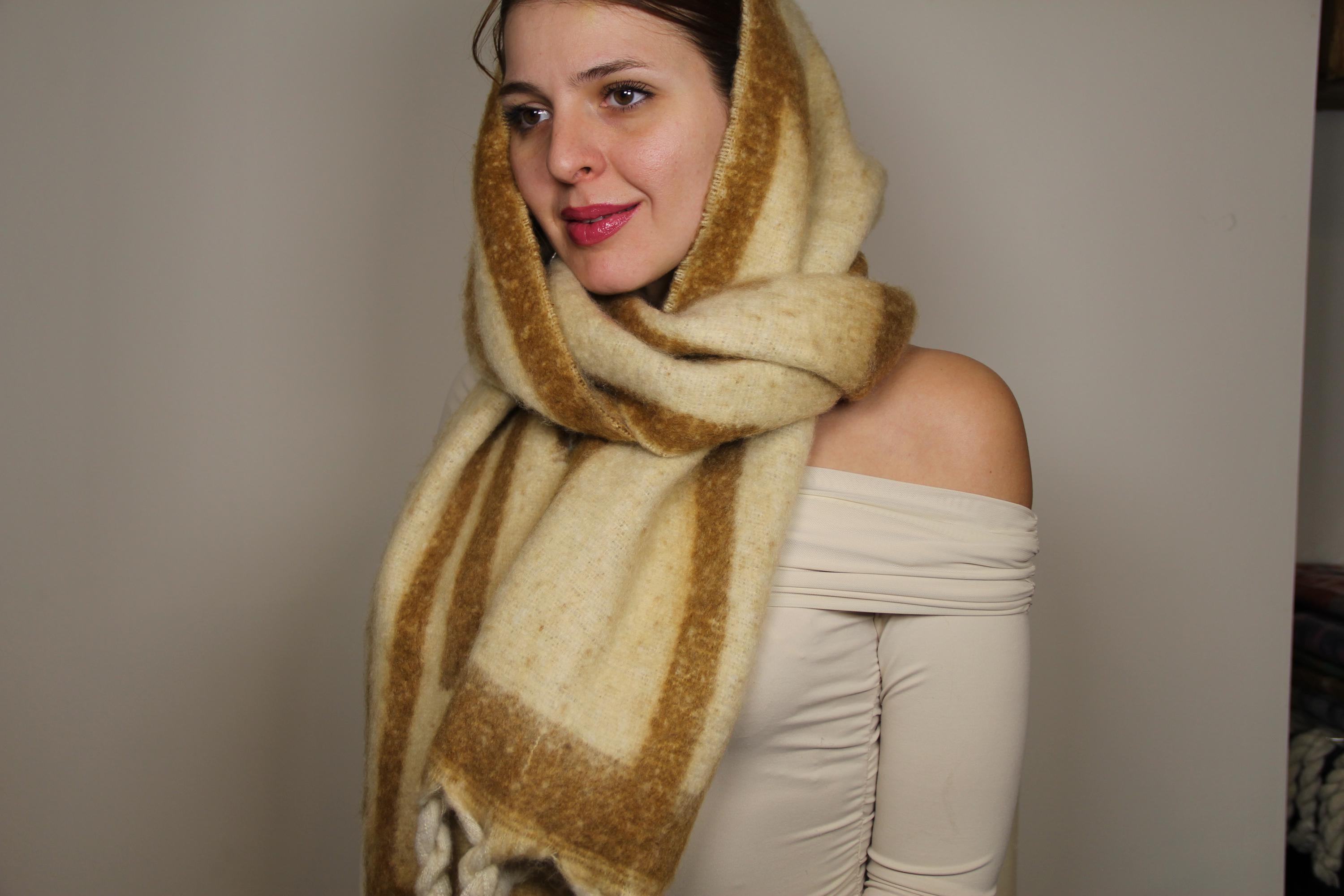 Modern Abstract Pattern Blanket Scarf