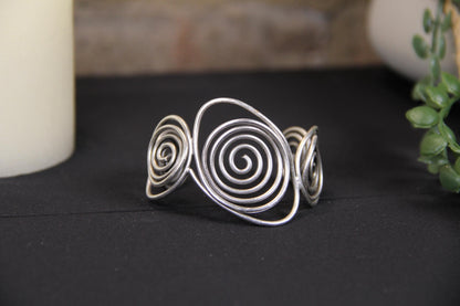 Cuff Silver Statement Bracelet